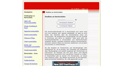 Desktop Screenshot of hochschulen.com