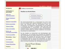 Tablet Screenshot of hochschulen.com